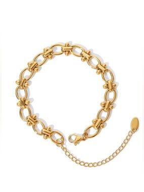 18K Gold Plated Chain Bracelet
